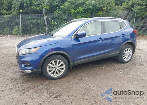 2021 Nissan Rogue Sport Sv Awd Xtronic Cvt из США, поврежденный, VIN JN1BJ1BW2MW450204